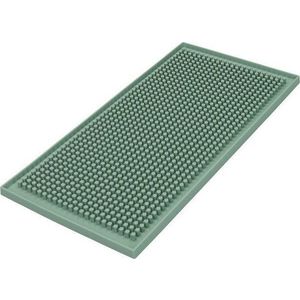 Šalvějově zelená silikonová odkapávací podložka na nádobí 30x15 cm – Brandani obraz