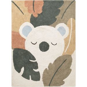 Krémový pratelný/ručně tkaný bavlněný dětský koberec 140x200 cm Snuggle Rio – Hanse Home obraz