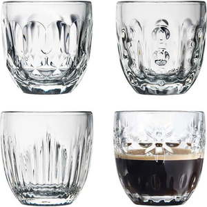 Sklenice v sadě 4 ks na whiskey 100 ml Troquet – La Rochére obraz