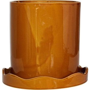 Kameninový ručně vyrobený obal na květináč ø 21, 5 cm Nami – OYOY Living Design obraz