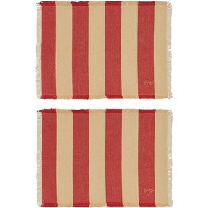 Prostírání v sadě 2 ks z bio bavlny 36x48 cm Toppu – OYOY Living Design obraz
