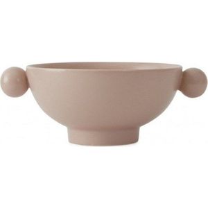 Světle růžová porcelánová servírovací miska Inka – OYOY Living Design obraz