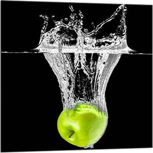 Obraz Styler Glasspik Green Fruits, 20 x 20 cm obraz