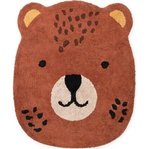 Hnědý pratelný/ručně tkaný bavlněný dětský koberec 120x149 cm Snuggle Berry – Hanse Home obraz