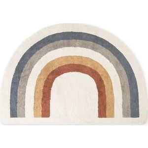 Krémový pratelný/ručně tkaný bavlněný dětský koberec 140x200 cm Snuggle Riva – Hanse Home obraz