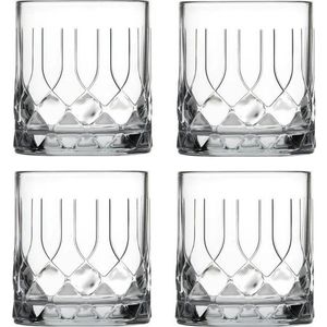 Sklenice v sadě 4 ks na whiskey 340 ml Chicago – La Rochére obraz
