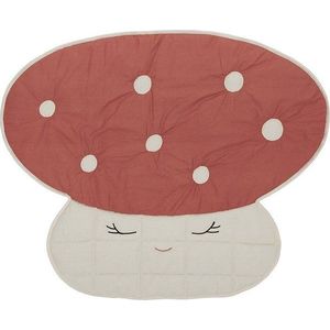 Červená dětská hrací podložka 120x98 cm Mushroom – OYOY Mini obraz