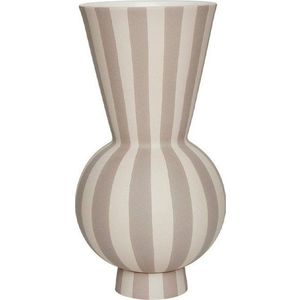 Béžová ručně vyrobená váza z kameniny (výška 28 cm) Toppu – OYOY Living Design obraz