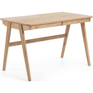Pracovní stůl Kave Home Jakes Natural, 120 x 65 cm obraz