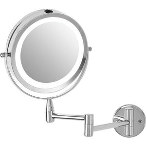 Kosmetické zrcadlo s osvětlením/zvětšovací (zvětšení 2x) 18x29 cm Cassini – Premier Housewares obraz