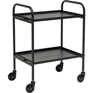 Ocelový servírovací stolek na kolečkách 37, 5x52 cm Maki – OYOY Living Design obraz