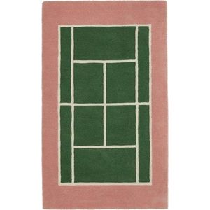 Dětský hrací koberec s příměsí vlny 88x150 cm Tennis – OYOY Mini obraz