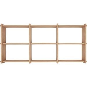 Patrová police z dubového dřeva v přírodní barvě 37 cm Grid – OYOY Living Design obraz