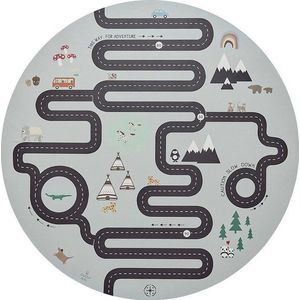 Dětská hrací podložka ø 112 cm Adventure – OYOY Mini obraz
