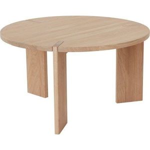 Kulatý konferenční stolek z dubového dřeva v přírodní barvě ø 65 cm Oy – OYOY Living Design obraz