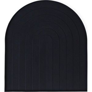 Černá silikonová odkapávací podložka na nádobí 40x36 cm – OYOY Living Design obraz