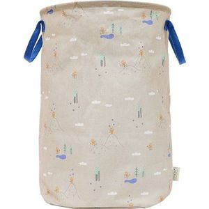 Béžový látkový dětský koš na hračky ø 38x54 cm Foxy – OYOY Mini obraz