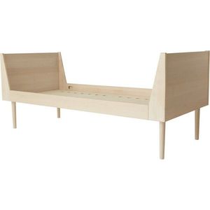 Dětská postel z bukového dřeva 70x160 cm ve světle přírodní barvě Hevali – OYOY Mini obraz