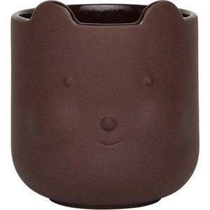 Ručně vyrobený obal na květináč z terakoty ø 9 cm Bear – OYOY Mini obraz