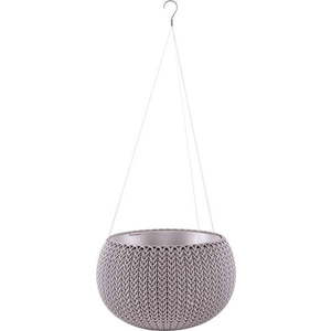 Plastový závěsný květináč ø 36 cm Cozy – Keter obraz