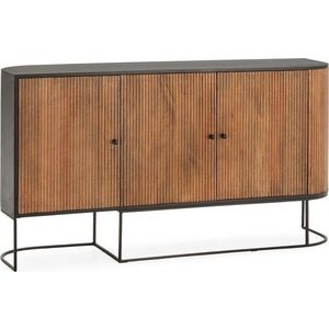 Komoda z mangového dřeva v přírodní barvě 165x90x40 cm Curve – MOME obraz