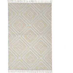 Krémový koberec 133x190 cm Diomara – Flair Rugs obraz