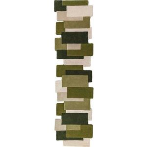 Ručně tkaný vlněný běhoun 60x230 cm Collage – Flair Rugs obraz