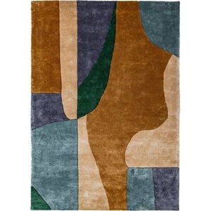 Ručně tkaný koberec z viskózy 140x200 cm Polaris – Flair Rugs obraz