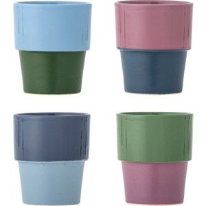 Kameninové šálky v sadě 4 ks na cappuccino 150 ml Ewan – Bloomingville obraz