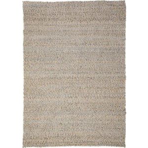 Žlutý/světle šedý ručně tkaný koberec 200x290 cm Finley – Flair Rugs obraz