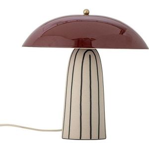 Keramická stolní lampa s kovovým stínidlem (výška 32 cm) Arvid – Bloomingville obraz