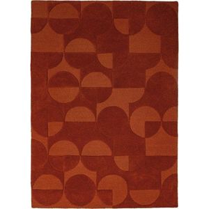 Ručně tkaný vlněný koberec v terakotové barvě 160x230 cm Gigi – Flair Rugs obraz