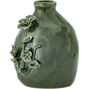 Zelená váza z kameniny (výška 13, 5 cm) Ramia – Bloomingville obraz