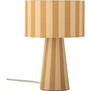Žlutá látková stolní lampa s textilním stínidlem (výška 30 cm) Emmie – Bloomingville obraz