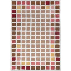 Růžový ručně tkaný vlněný koberec 160x230 cm Renga Wool – Flair Rugs obraz