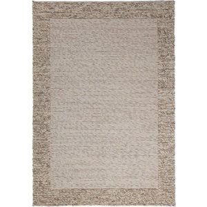 Ručně tkaný koberec s příměsí vlny v přírodní barvě 160x230 cm Rue – Flair Rugs obraz