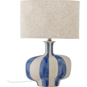 Keramická stolní lampa s textilním stínidlem (výška 46 cm) Alida – Bloomingville obraz