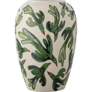 Váza z kameniny (výška 33 cm) Birdliva – Bloomingville obraz