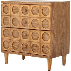 Komoda v dekoru jedle v přírodní barvě 56x61x35 cm Vester – Bloomingville obraz