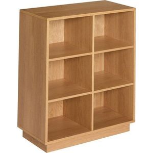 Knihovna v dekoru dubu v přírodní barvě 80x95x30 cm Disco – Hübsch obraz