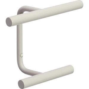 Taupe nástěnný kovový háček Flip – Hübsch obraz