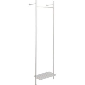 Světle šedý kovový nástěnný stojan na oblečení 52x180x27 cm Nobly – Hübsch obraz