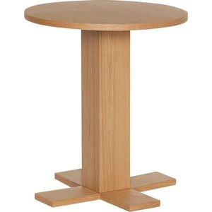 Kulatý odkládací stolek v dekoru dubu ø 45 cm Koohi – Hübsch obraz
