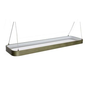 Zelené LED stmívatelné závěsné svítidlo Tube – Hübsch obraz