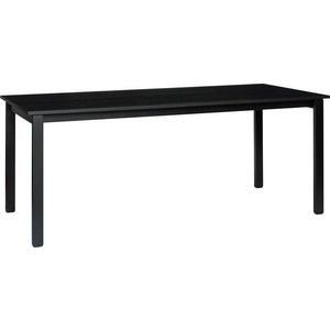 Jídelní stůl s deskou v dekoru jasanového dřeva 90x190 cm Hock – Hübsch obraz