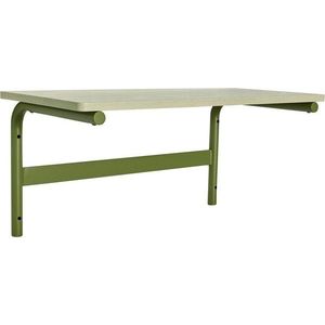 Pracovní stůl nástěnný s deskou v dekoru jasanového dřeva 40x80 cm Koi – Hübsch obraz