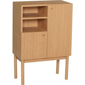 Skříňka v dekoru dubu v přírodní barvě 60x90x34 cm Nobby – Hübsch obraz