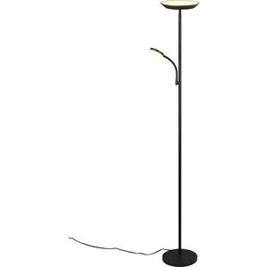 Černá LED stojací lampa (výška 178 cm) Specter – Reality obraz