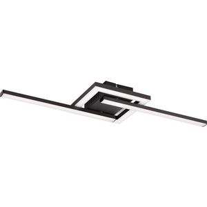Černé LED stropní svítidlo 16x54 cm Viale – Reality obraz