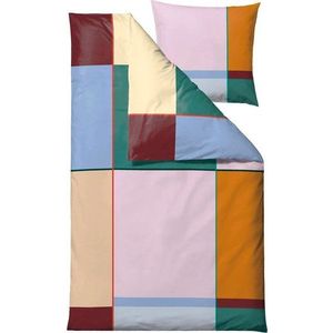 Bavlněné povlečení na jednolůžko 140x200 cm Colour Block – Södahl obraz